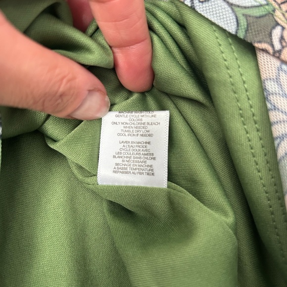 Love, Fire Top Printed Floral Pattern Mesh Long Sleeves Layered Size Small - Picture 14 of 15